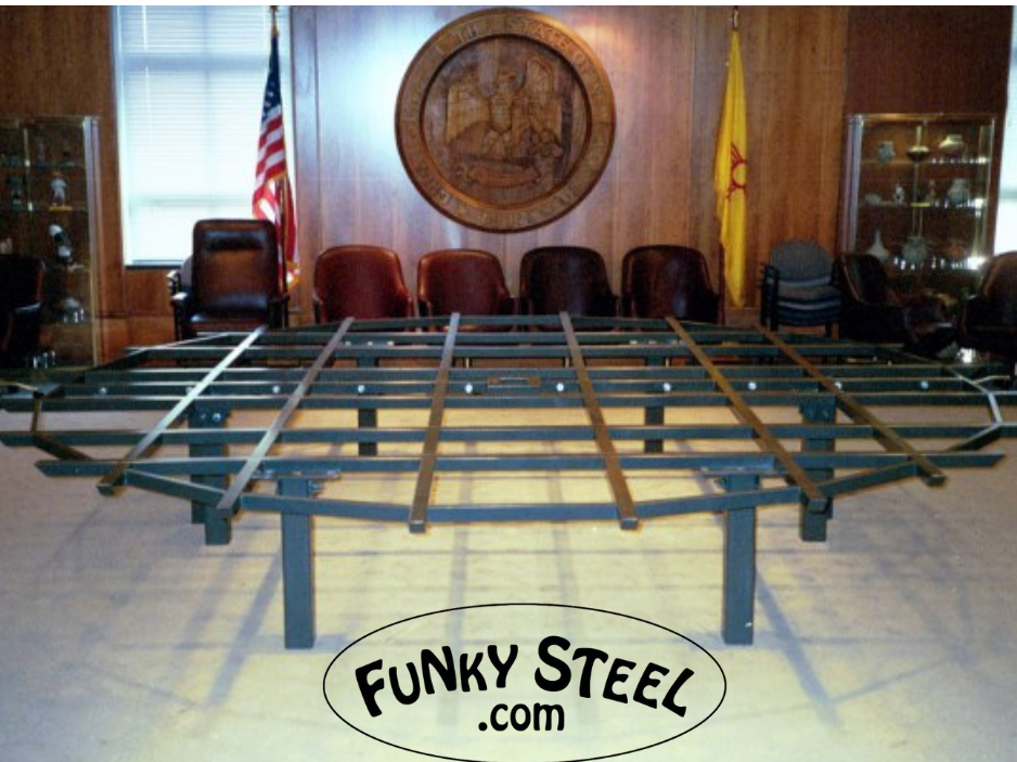 Steel Reception Table